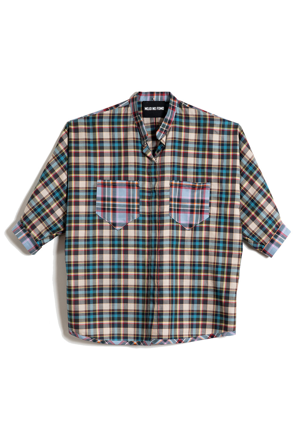 Chemise Kimono à carreaux