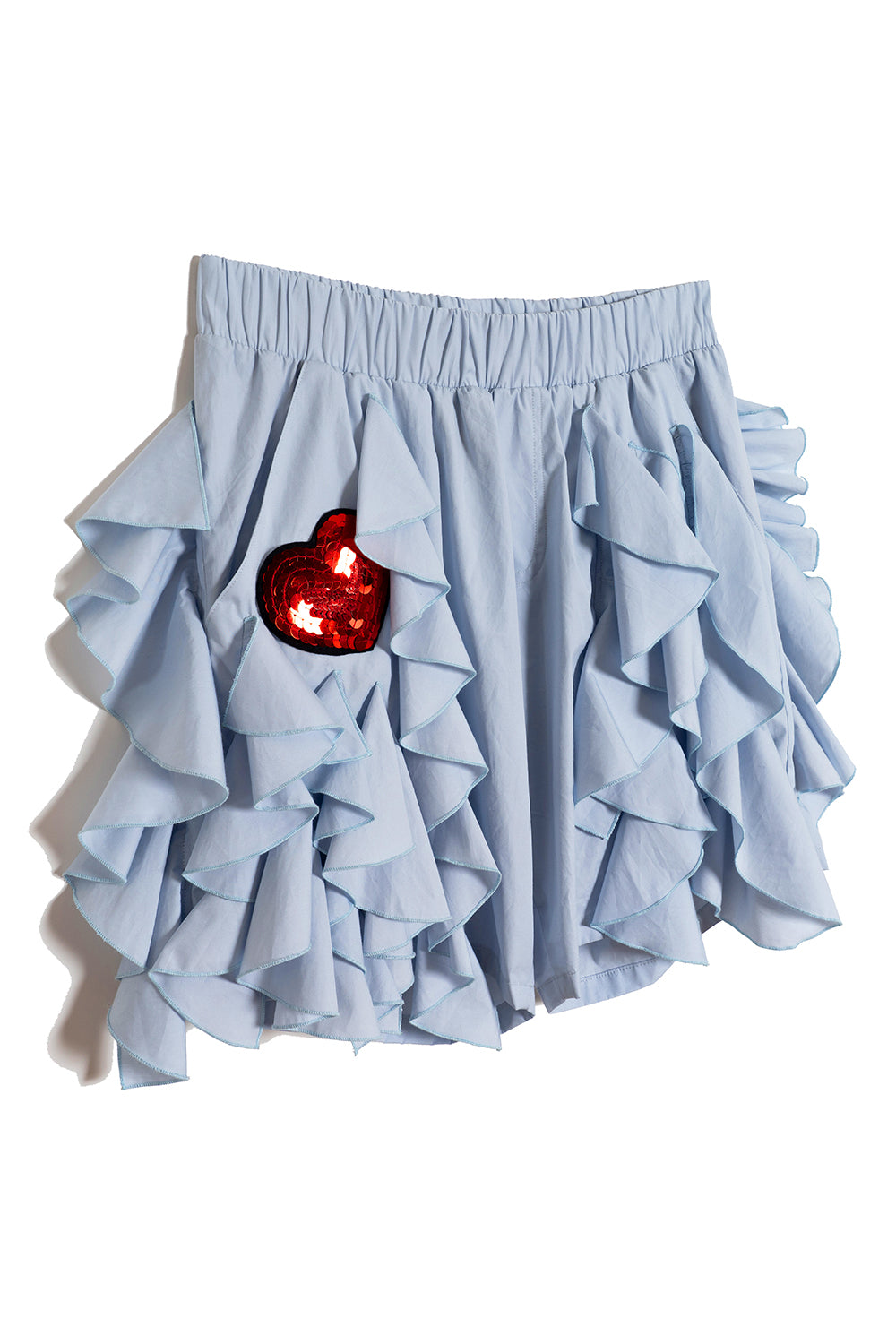Short à volants
