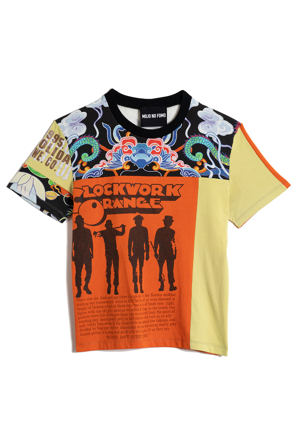 T-shirt upcyclé Patchs
