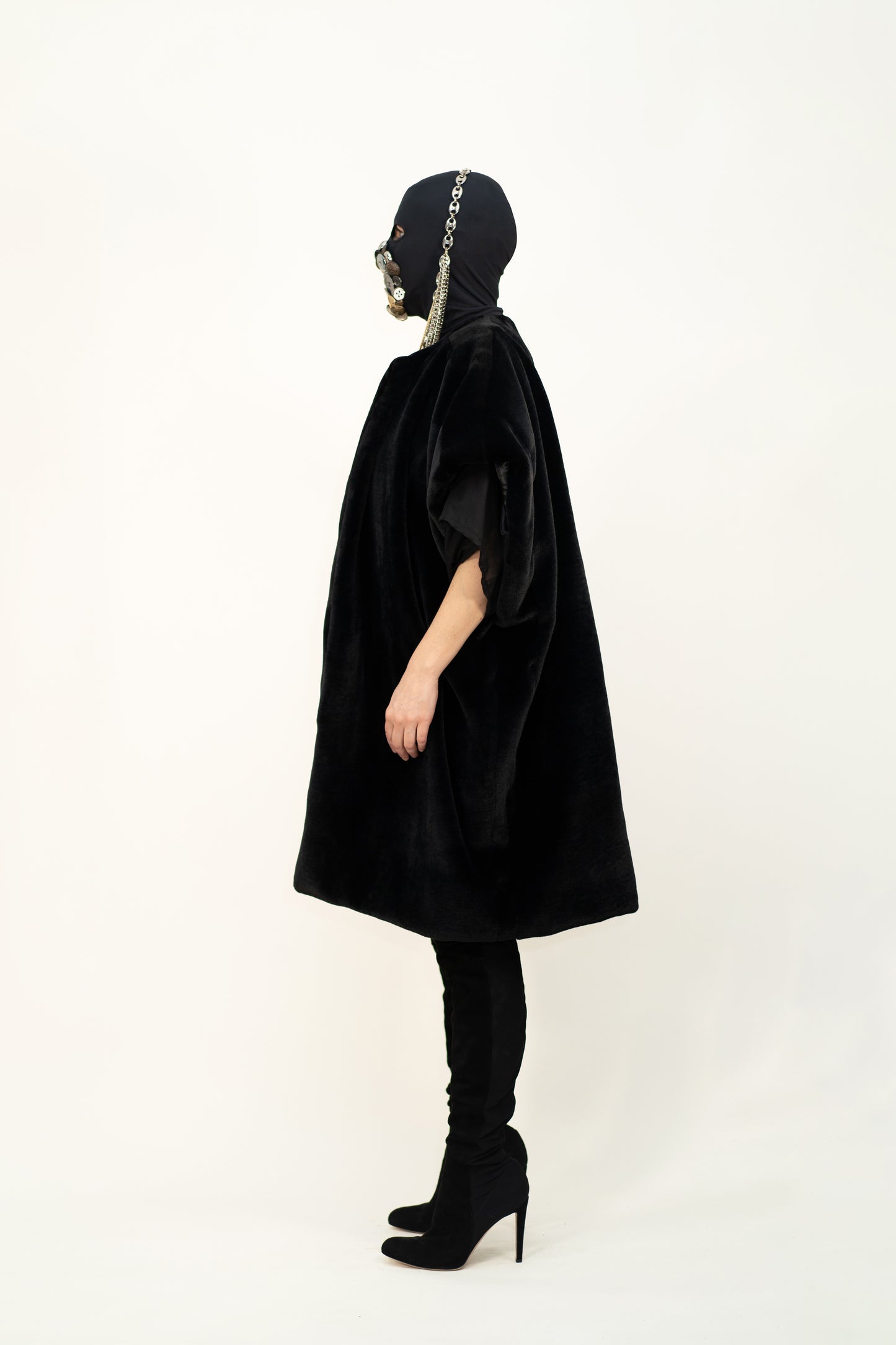 Gilet en fourrure non animale
