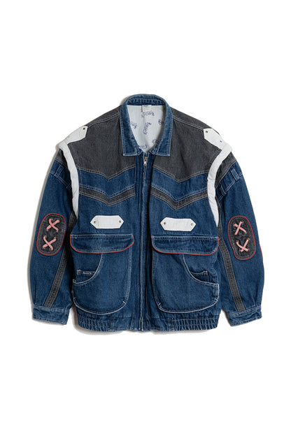 Veste en jean Vintage
